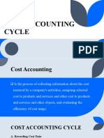 Cost Accounting Cycle