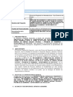 Terminos de Referencia Transporte y Eliminacion de Material Excedente