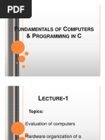 1 Sem Btech - Fundamentals of Computers Part 1