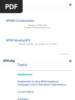 BPMN Fundamentals: Stephen A. White, IBM Notation Working Group Chair