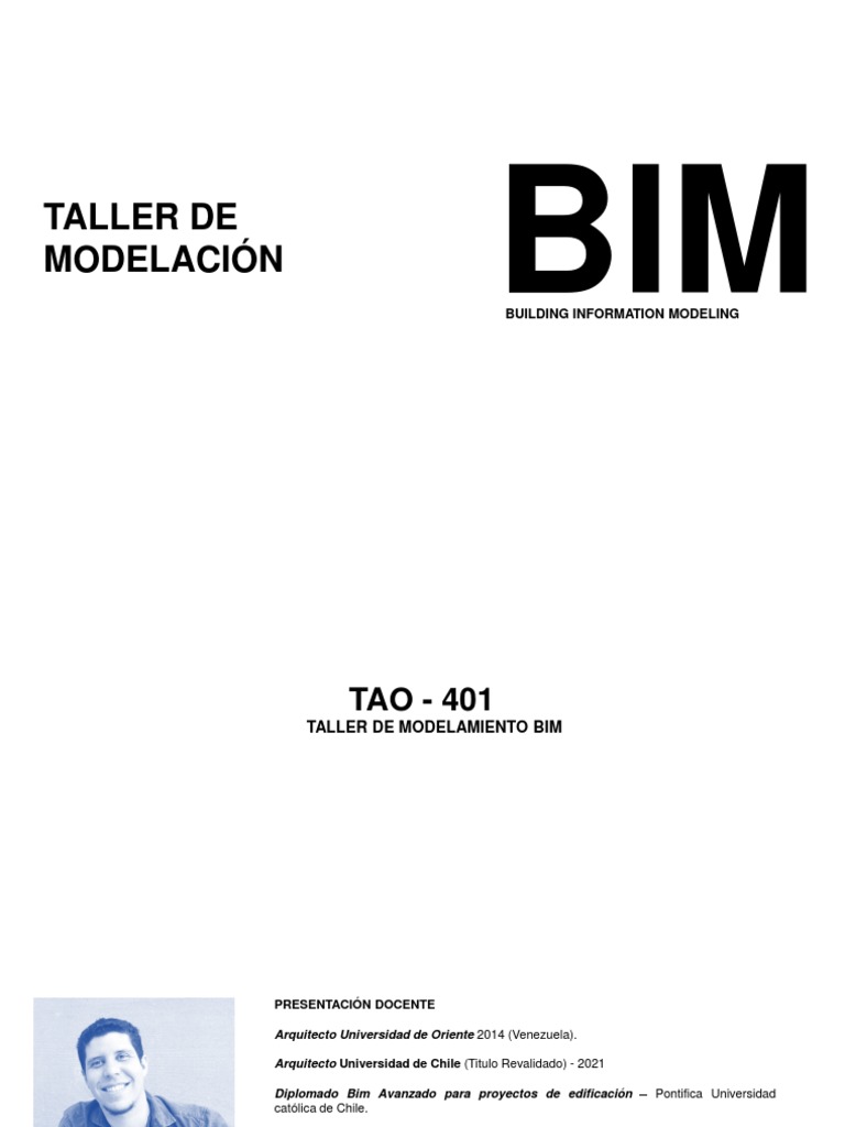 Taller de Modelación BIM en Construcción | PDF | Modelado de ...