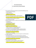 Mendoza - UNIT 1 - General Features of Financial Statements