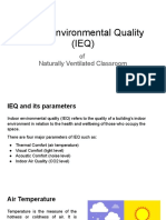 Indoor Environmental Quality (IEQ)