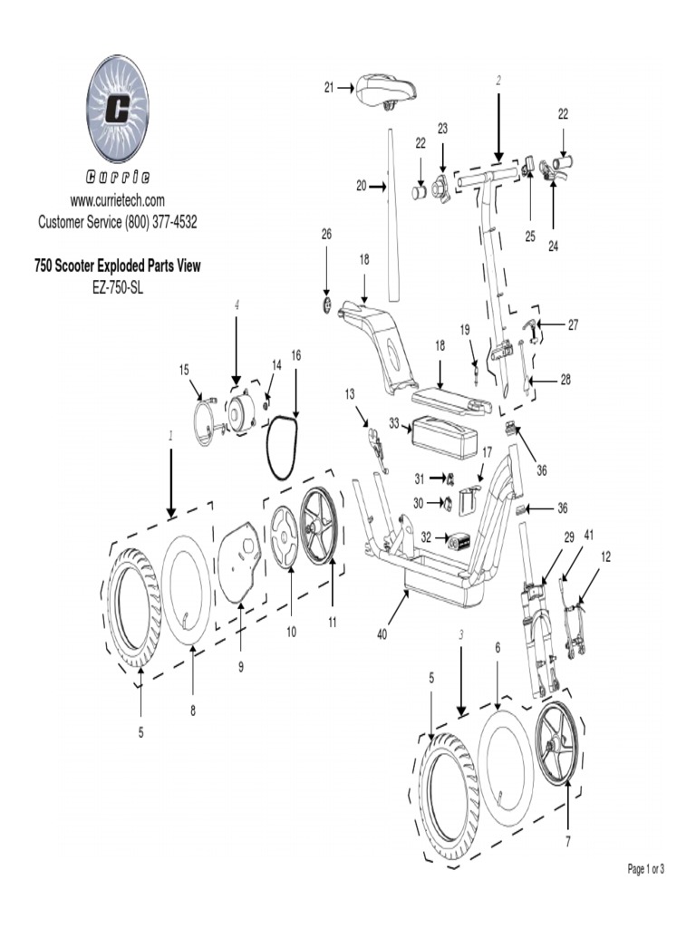 E Zip 750 Spare Parts | PDF | Battery Charger | Land Vehicles