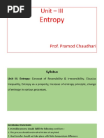 Unit 3 Entropy