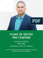 Plano de Gestão - Olakson Pedrosa