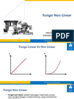 FUNGSI NON LINEAR