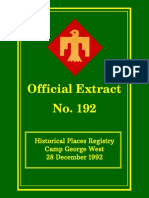 158th Field Artillery Official Extract No. 192