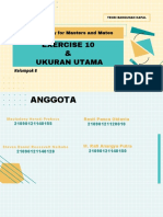 Kelompok 8 Teori Bangunan Kapal Exercise 10 Dan Ukuran Utama