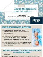 NCMA112A - Intravenous Administration of Medication
