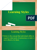 Richel Flores-Learning Styles