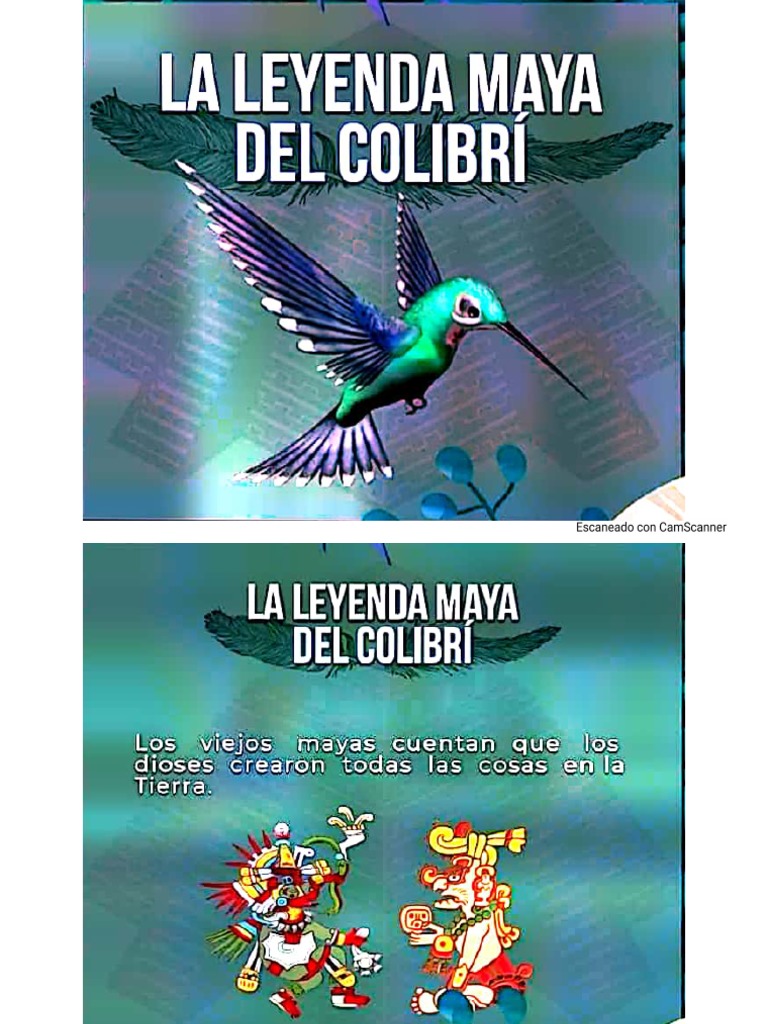 La Leyenda Maya Del Colibrí Pdf