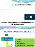 Bahan Ajar Sarpras Olahraga