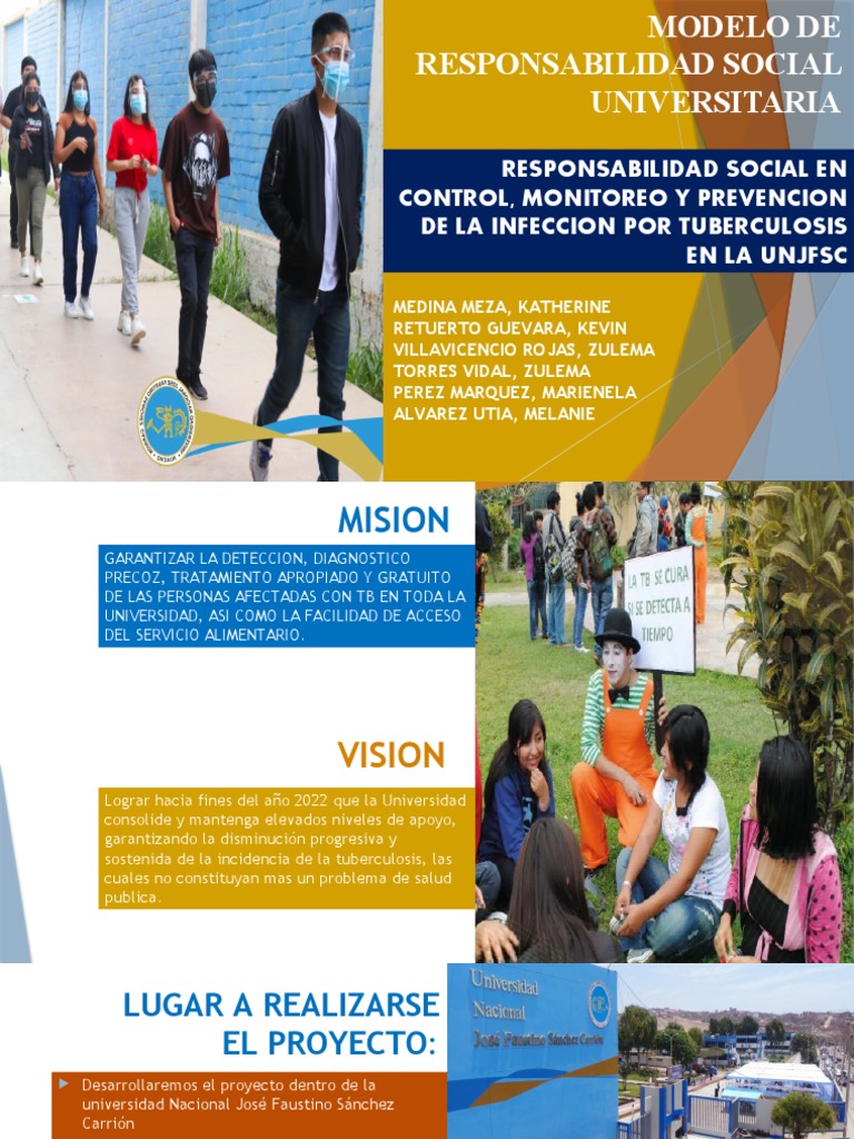 Modelo De Responsabilidad Social Universitaria Pdf Tuberculosis