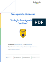 Colegio San Agustín de Quirihue _ Licencias