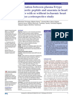 Association Between Plasma BNP and Anemia in HF