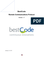 BESTCODE - Remote Communications Protocol (Version 1.7)