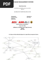 Dbms Practical File Sem 1