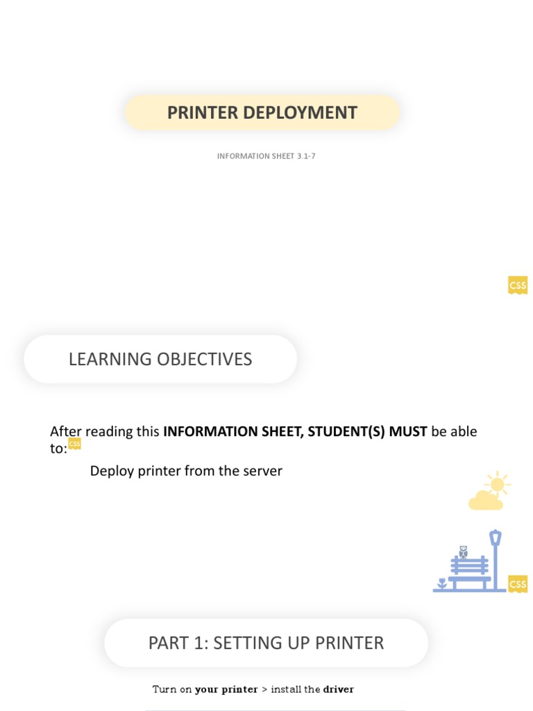 Printer Deployment Guide for Epson L565 | PDF | Group Policy | Printer ...