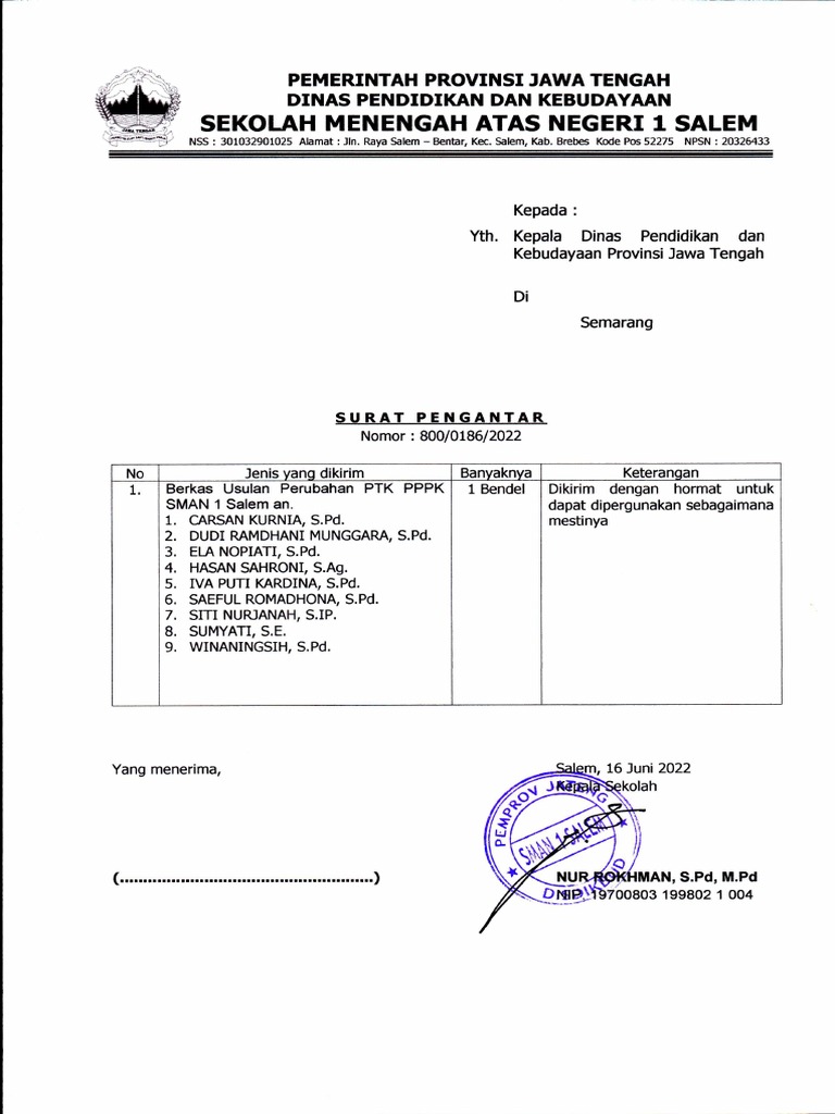 Contoh pengjauan online perubahan status ptk pdf