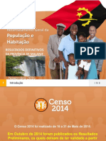 Apresentações Dos Resultados Definitivos Do Censo 2014 - Malange