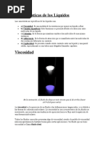 Características de los Líquidos Newtonianos | PDF | Líquidos | Viscosidad