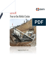 ZENITH Four-In-One Mobile Crusher