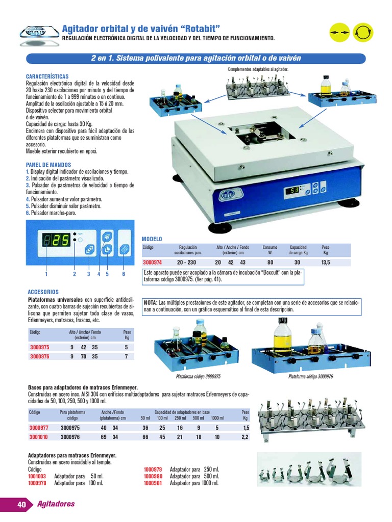 Agitador Metalico de Varilla Rotabit | PDF