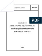 Manual MD33-M-02 - Manual de Abreviaturas, Siglas, Símbolos e Convenções Cartográficas NNN