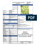 Especificación Técnica de Producto Terminado: Palta Hass Byp