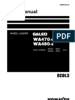 Komatsu Wa470-6 Galeo Wheel Loader Service Repair Manual Sn：85001 and Up _ Edocr