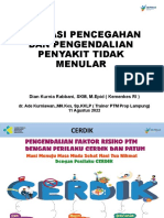 Edukasi Pencegahan Dan Pengendalian PTM