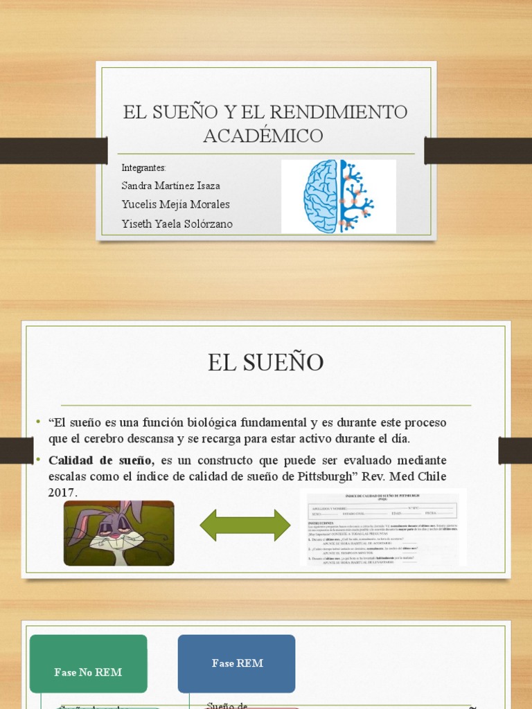 El Sueño y El Rendimiento Escolar | PDF | Dormir | Aprendizaje
