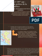 ARTICULO 189° CPP - Organización Política Parte 3