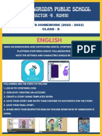 Holidays Homework Class 10 2022 2023