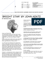 Brigth Star (Inglés) Autor John Keats