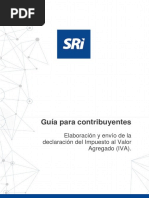 Guía para Llenar el PDT 0621 IGV | PDF | Impuesto sobre la renta ...