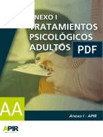 Anexo APIR I - Tratamientos Psicologicos Adultos