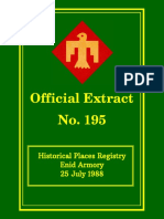 158th Field Artillery Official Extract No. 195
