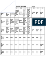 Zero or Assembly PD Time Table (12 Sept)