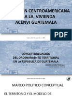 Conceptualización del Ordenamiento Territorial en Guatemala