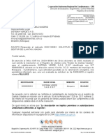 Respuesta Inscripción Corporación Autónoma Regional de Cundinamarca - CAR 20212003255