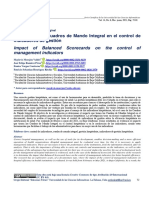 Impactos Del Cuadro de Mando Integral