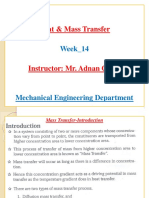 Heat Transfer Week 14