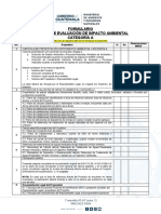 Estudio de Evaluacion de Impacto Ambiental Categoria A