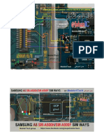SGH-A500 Main PCB Top Diagram