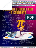 12th Maths Formula Book