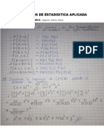 EJERCICIOS DE ESTADISITICA APLICADA Ejercicios