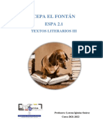 2.1. Textos Literarios 2021-22