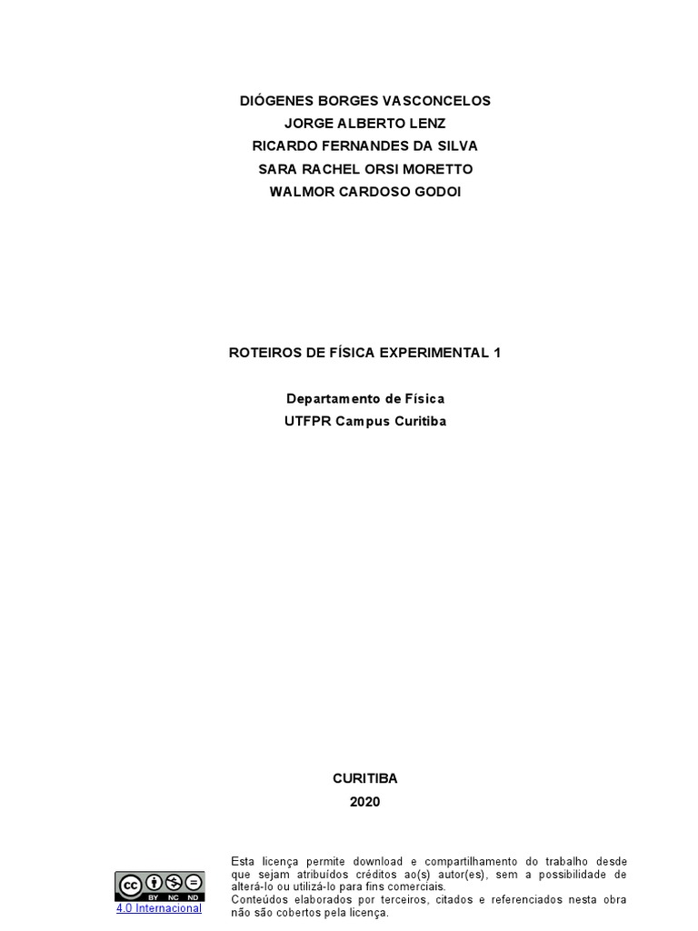 Microsoft+Word+-+Experimento+03 Abcdpdf PDF para Word | PDF | Medição ...